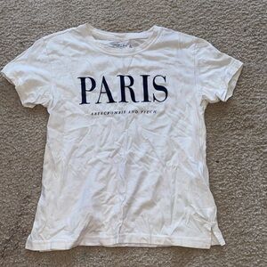 abercrombie and fitch paris t shirt